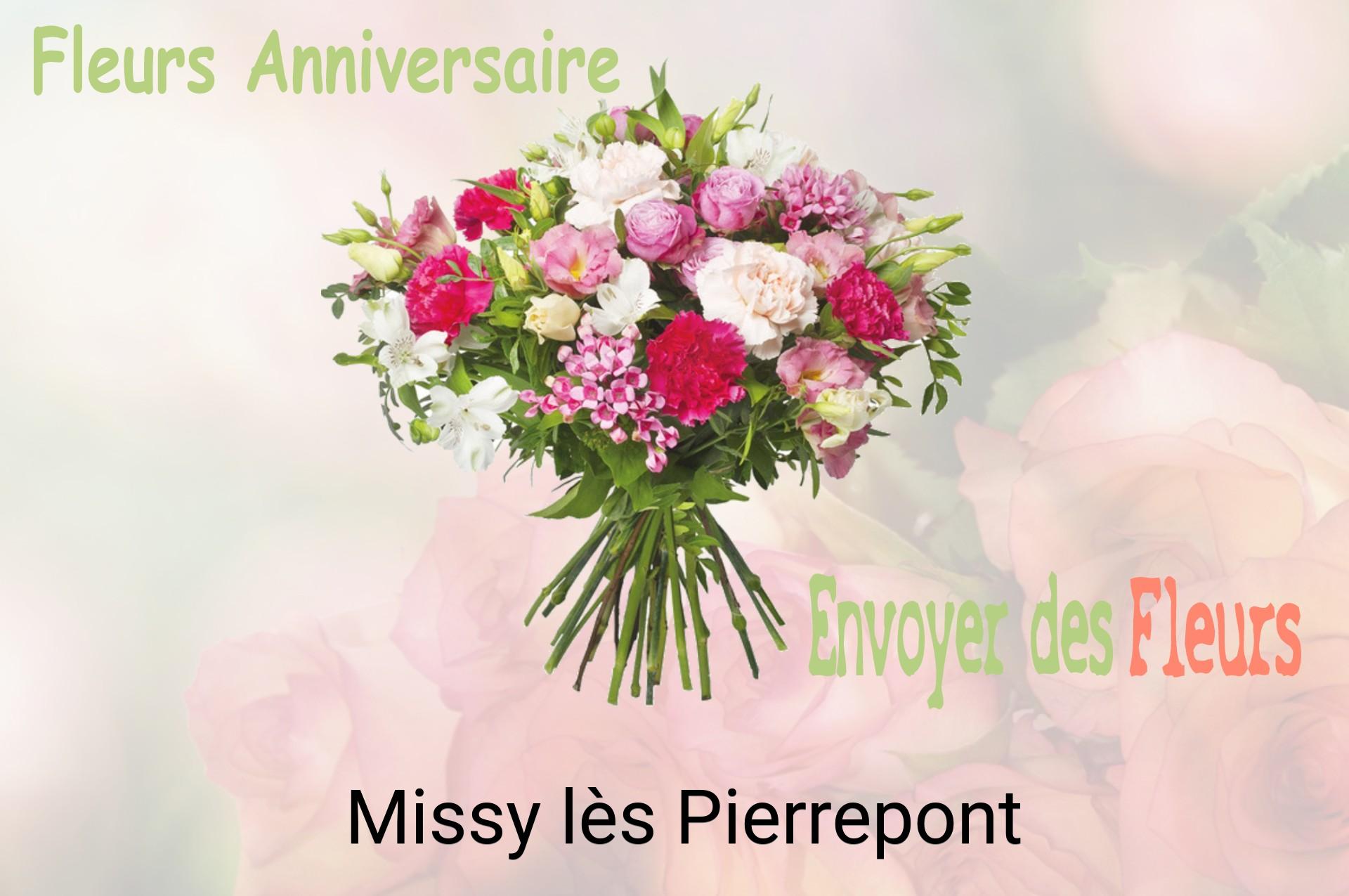 Bouquet de fleurs d’anniversaire livré à Missy-lès-Pierrepont
