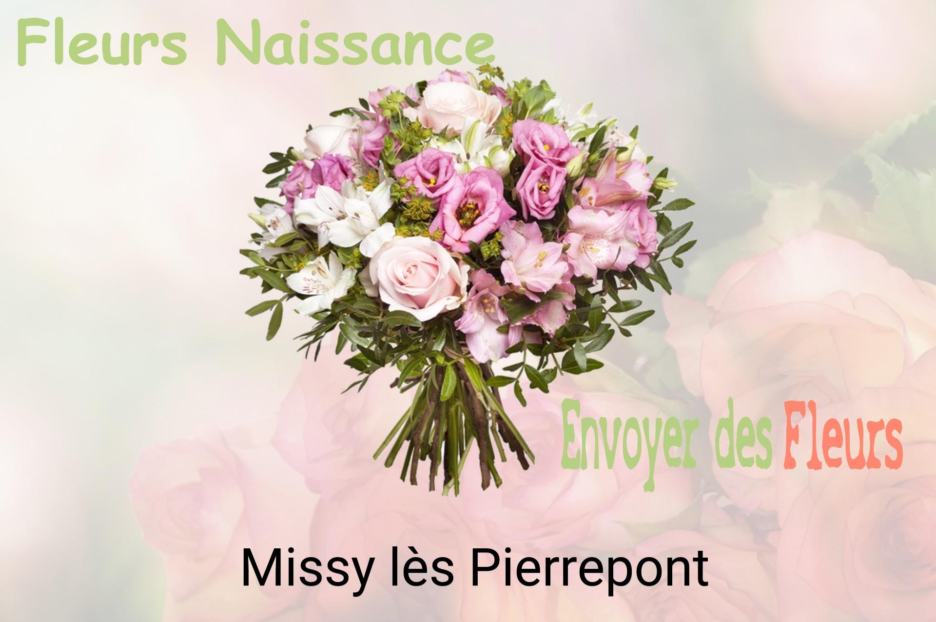 Bouquet de fleurs de naissance livré à Missy-lès-Pierrepont